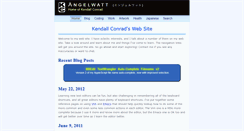 Desktop Screenshot of angelwatt.com